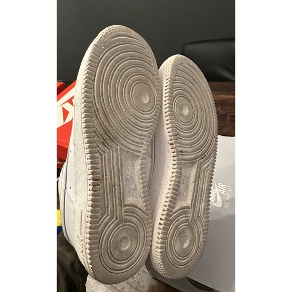 Nike Air Force 1 Low \'07‎ White Shoes Men\'s *Size 9 315122-111